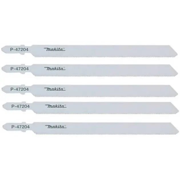 Levně Makita Příslušenství - Sada pilových plátků 22 TPI, délka 105 mm, 5 ks P-47204