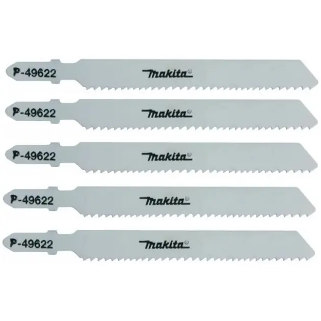 Levně Makita Příslušenství - Sada pilových plátků 10-14 TPI, délka 75 mm, 5 ks P-49622