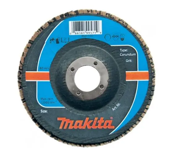 Levně Makita Příslušenství - Lamelový brusný kotouč, P80, průměr 150 mm P-65230