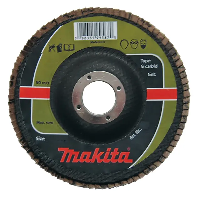 Levně Makita Příslušenství - Lamelový brusný kotouč, P40, průměr 125 mm P-65333
