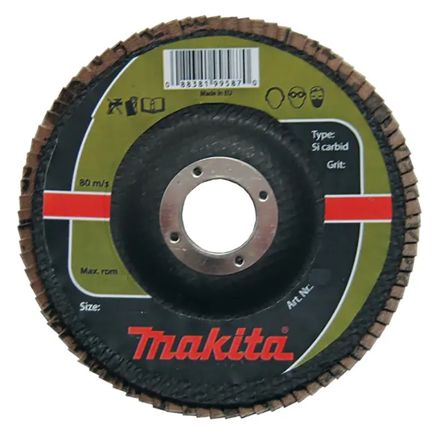 Levně Makita Příslušenství - Lamelový brusný kotouč, P40, průměr 150 mm P-65377