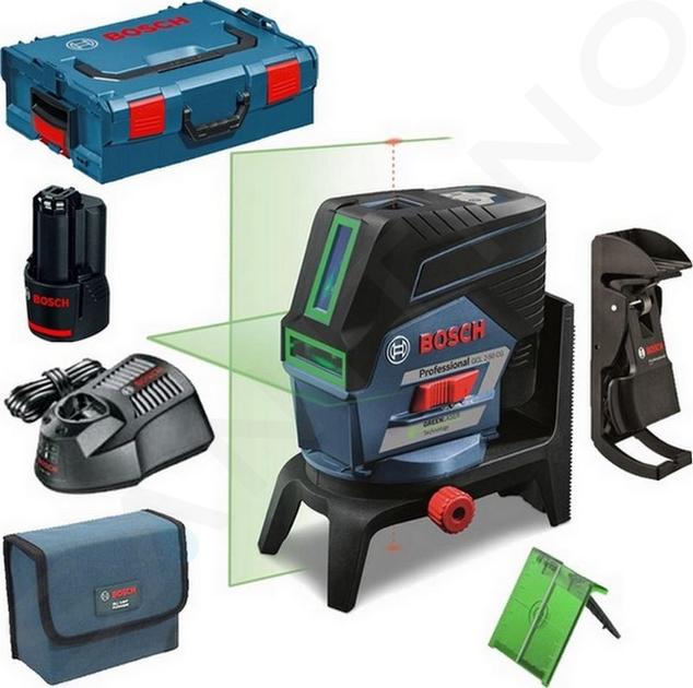 Bosch Accesorii - Laser combinat, rază de acțiune 50 m, cu accesorii 0601066H00