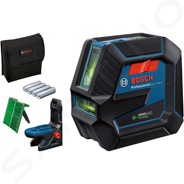 Bosch Accessoires - Laser combiné, portée 50 m, avec accessoires 0601066M00