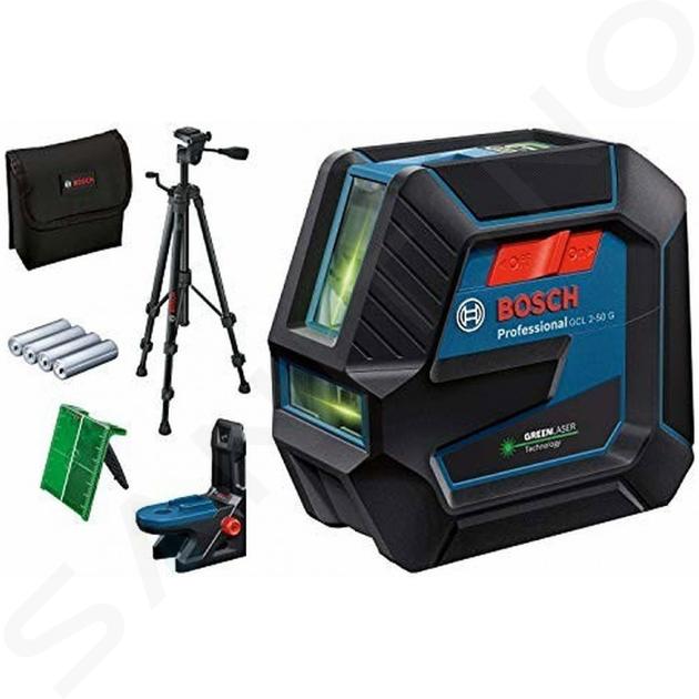 Bosch Accessoires - Laser combiné, portée 50 m, avec trépied et accessoires 0601066M01