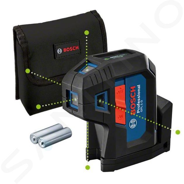 Bosch Accesorii - Nivelă laser cu puncte, rază de acțiune 30 m 0601066P00