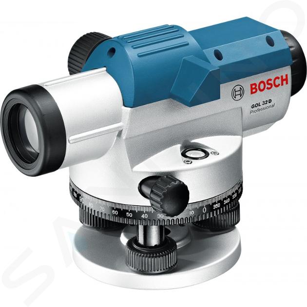 Bosch Accessoires - Optisch nivelleerinstrument, bereik 120 m, met accessoires 0601068502