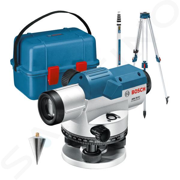 Bosch Náradie - Optický nivelačný prístroj, dosah 120 m, s príslušenstvom 0601068503