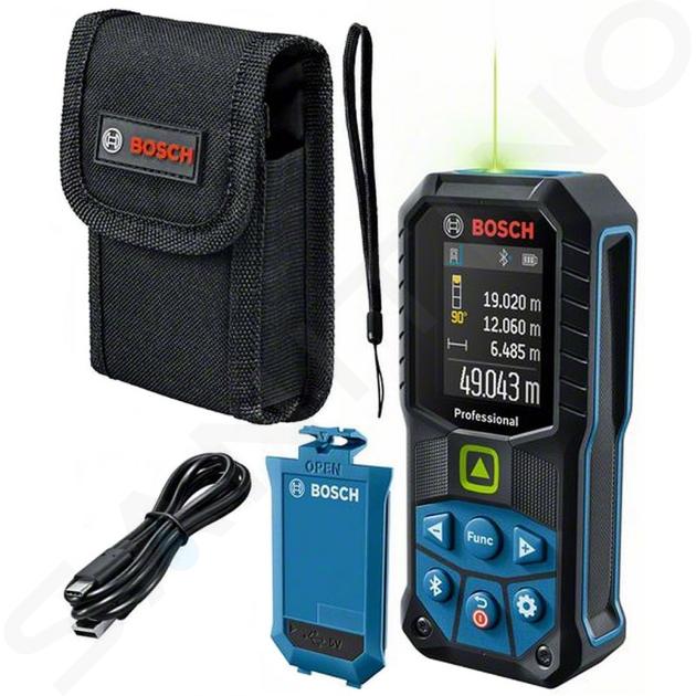 Bosch Accessoires - Télémètre laser sans fil 3,7 V, portée 100 m, 1 batterie 1,0 Ah 0601072U01