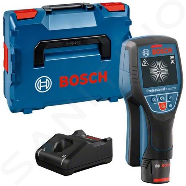 Bosch Accessoires - 12 V ACCU detector, 1x 2,0 Ah Li-Ion accu, lader 0601081301