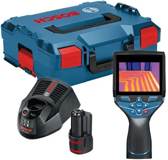 Bosch Accesorii - Camera de termoviziune pe acumulator de 12V, fără baterie, cablu USB 0601083101