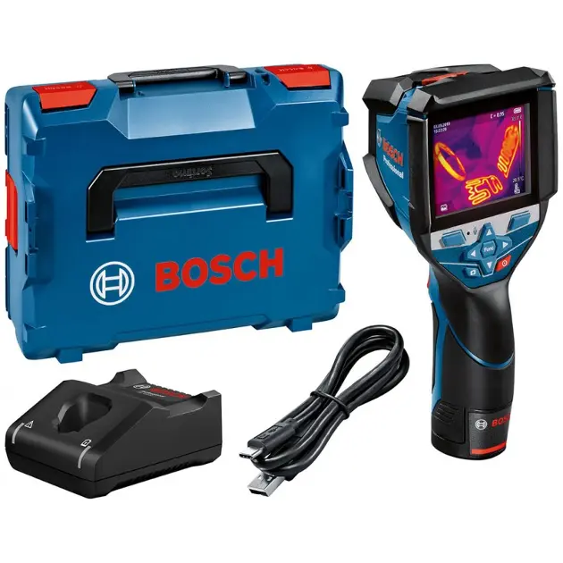 Bosch Zubehör - 12V Akku-Wärmebildkamera, 1x Akku 2,0 Ah Li-Ion, Ladegerät 0601083500