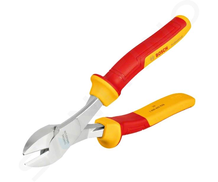 Bosch Unelte - Clește despicat lateral izolat, lungime 20 cm 1600A02NE2