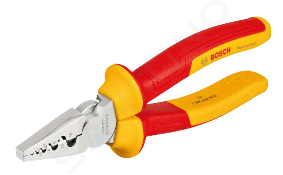 Bosch Outillage - Pince à sertir isolante, longueur 18 cm 1600A02NE6