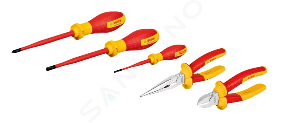 Bosch Outillage - Set de 5 outils à main isolant 1600A02NG2