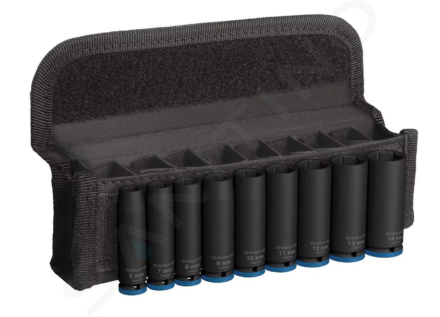 Bosch Zubehör - Steckschlüssel-Set 9-tlg. 2608003035