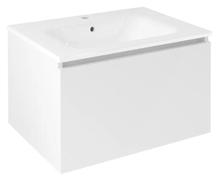 Sapho Lorea - Шкаф за мивка 70x44x51 см, 1 чекмедже, матово бяло LE070-3131