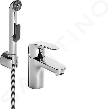 Hansa Pinto - Mitigeur de lavabo avec fonction douche, chrome 45052283