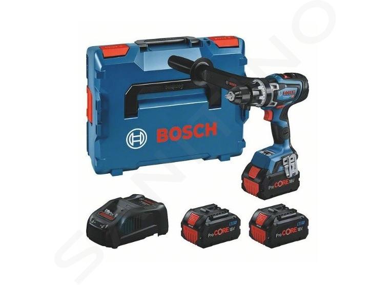 Bosch Náradie - 18V AKU vŕtačka s príklepom, 3x aku 8,0 Ah ProCORE, nabíjačka 0615A5002Y