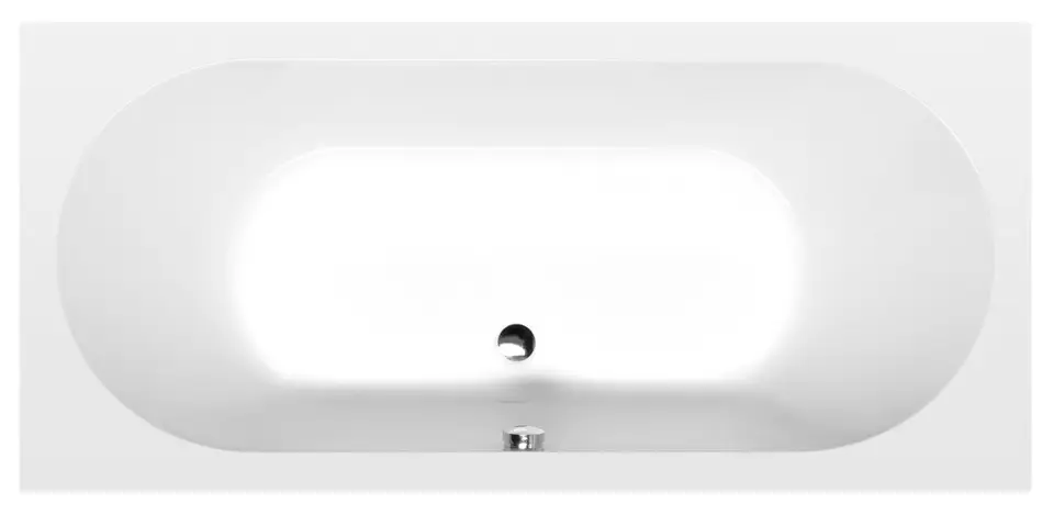 Polysan - Kada 170x80 cm, mat bijela 71745.11
