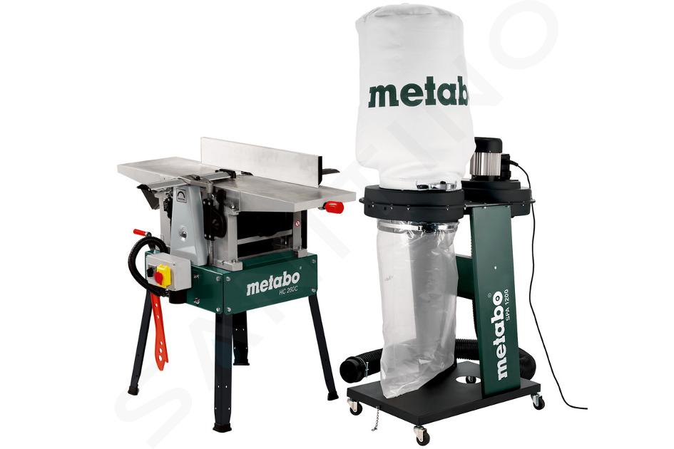 Metabo Gereedschap - Schaafmachine en zaagselafzuigset 0192601118