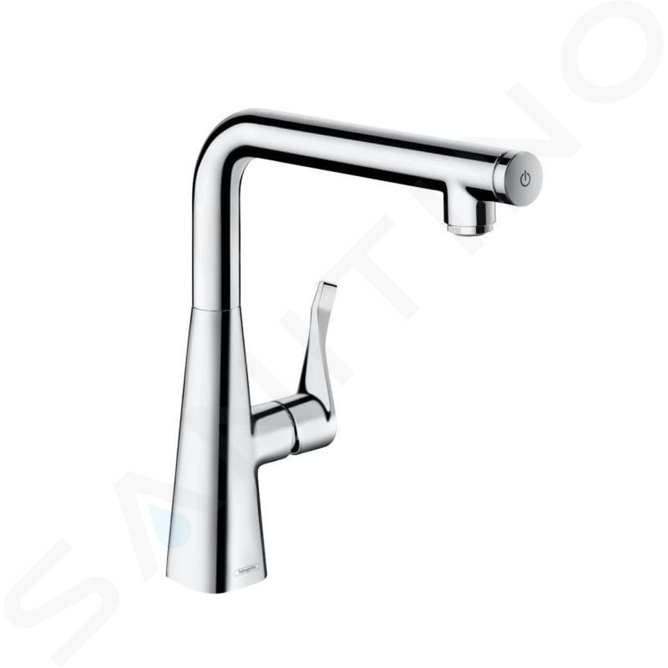 Hansgrohe Metris Select - Baterie chiuvetă, monocomandă 260, crom 14847000