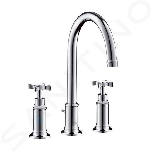 Axor Montreux - Miscelatore a tre fori per lavabo, cromo 16513000