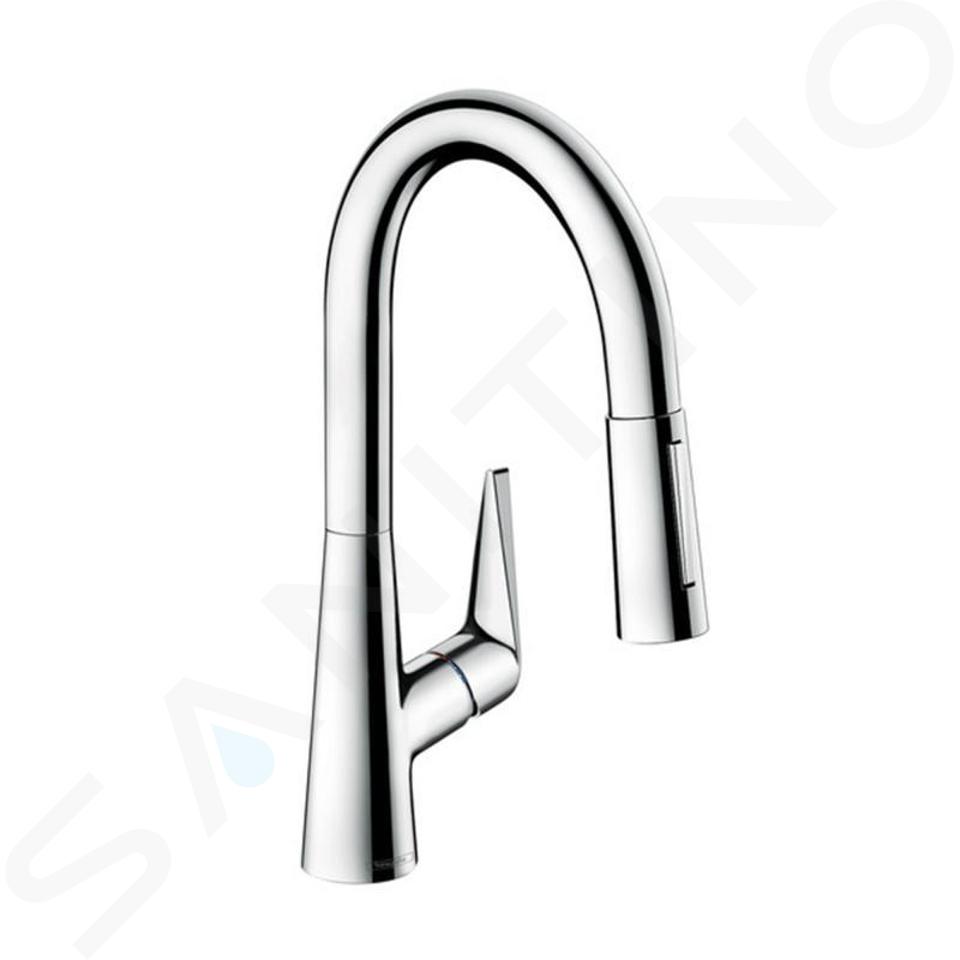 Hansgrohe Talis M51 - Drezová batéria s výsuvnou spŕškou, chróm 72815000