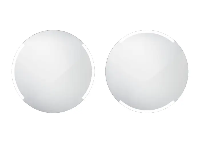 Levně Nimco Zrcadla - Koupelnové podsvícené LED zrcadlo 60 cm, kulaté, aluminium ZP 16000R