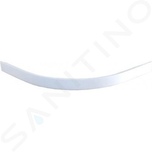 Ravak Elipso Pro Flat - Pannello frontale per vassoio a quarto di giro 90 SET, larghezza 900 x 900 mm, raggio 550 mm, bianco XA937001010B