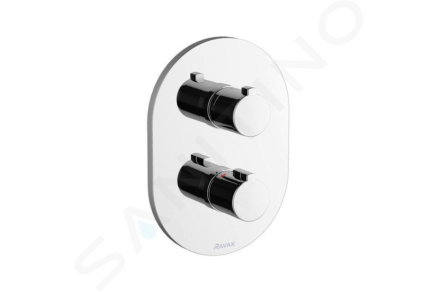 Ravak Termo - Termostatická sprchová batéria pod omietku CR 064.00, chróm X070095