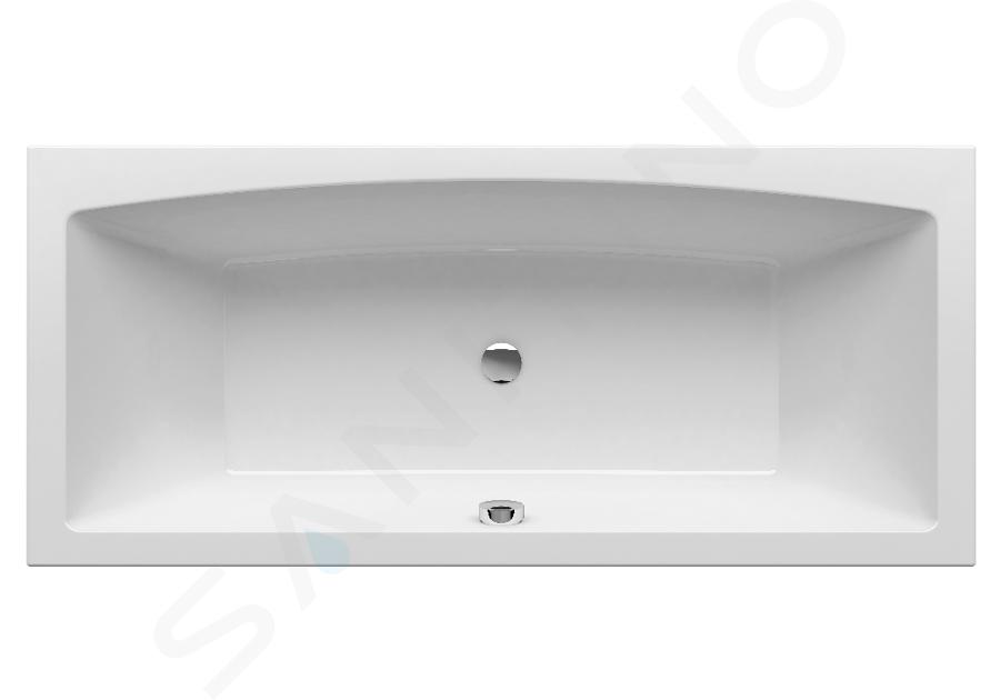 Ravak Formy 02 - Rechteck-Badewanne 180x80 cm, weiß C891000000