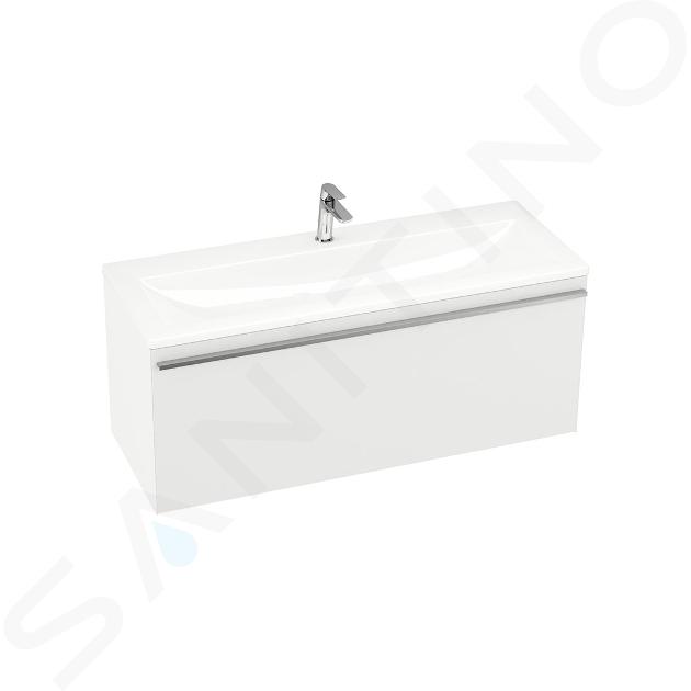 Ravak Clear - Meuble sous lavabo SD, 800x380x400 mm, blanc X000000757