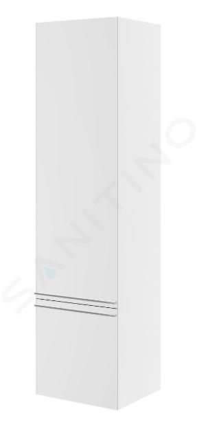 Ravak Clear - Hängeschrank SB 400 L, 400x350x1550 mm, links, weiß X000000761