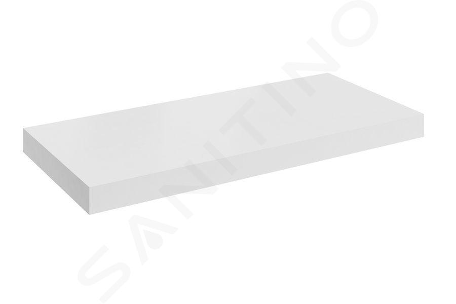 Ravak Moon/Formy - Wastafelblad I, 800 x 550 x 70 mm - wit X000000839