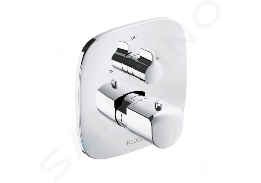 Kludi Ameo - Mitigeur thermostatique de baignoire encastré, chrome 418300575