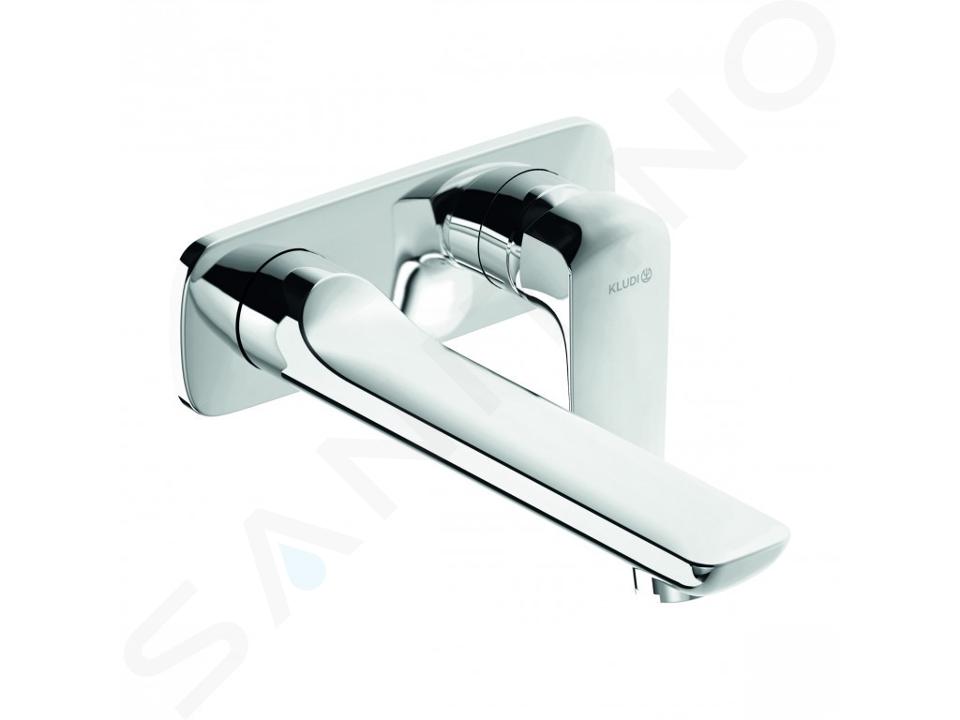 Kludi Ameo - Mitigeur de lavabo encastré, 2 trous, chrome 412450575