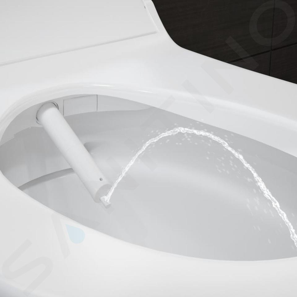 Inodoro inteligente suspendido GEBERIT Aquaclean Tuma Comfort blanco alpino