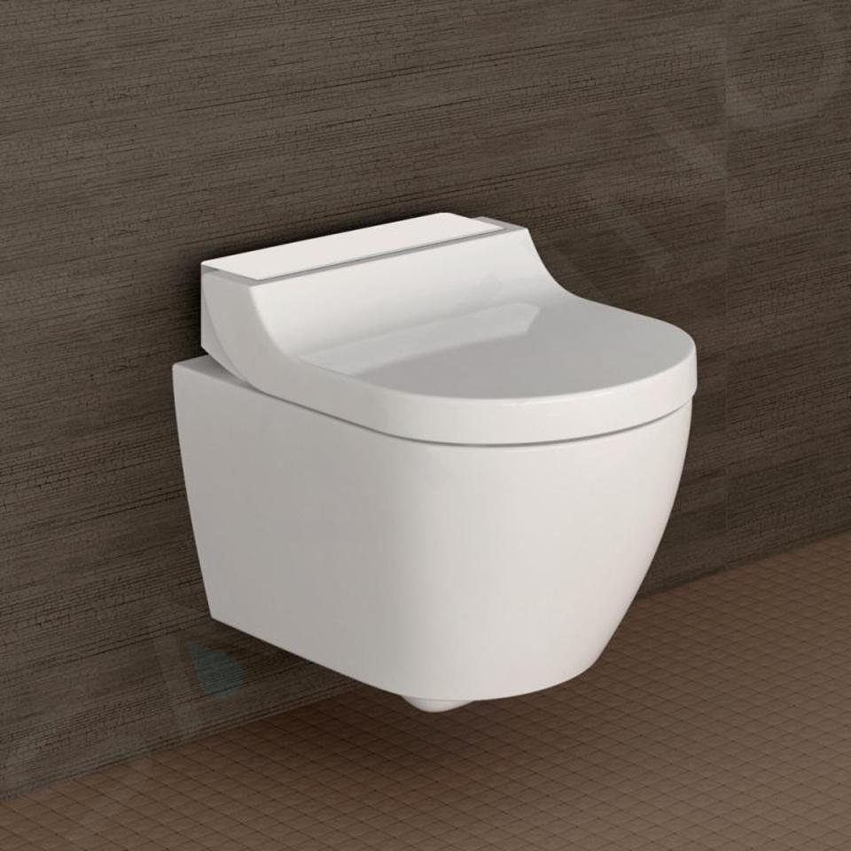 AQUACLEAN TUMA, Lunette de toilette Lunette de toilette chauffante à  fermeture ralentie By Geberit