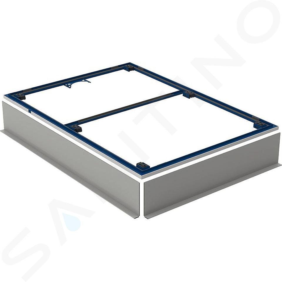Geberit Setaplano - Rama instalacyjna do brodzików 1000x1400 mm, do 6 nóg 154.484.00.1
