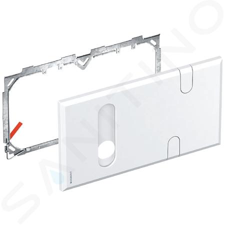 Geberit Accesorios - Placa de cubierta para grifos de lavabo con cuerpo de montaje funcional y sifón empotrado 116.426.11.1