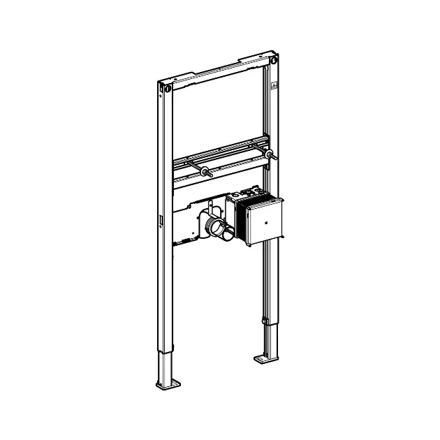 Geberit Duofix - Voorwandinstallatie voor douche, met afvoer in de wand