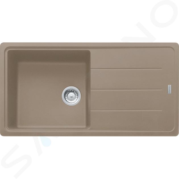 Franke Basis - Fragranit Spülbecken BFG 611, 97x50 cm, Kaschmir 114.0494.758