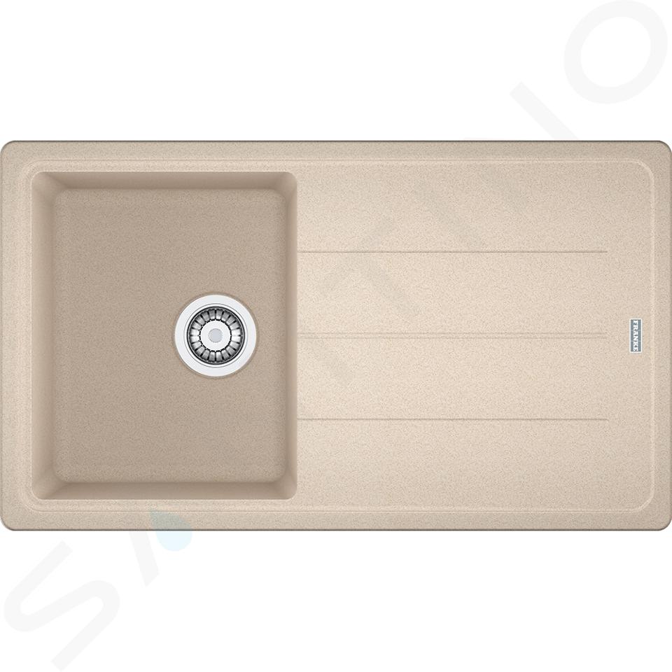 Franke Basis - BFG 611-86, 86x50 cm, homokkék, illatosított mosogató, homokkék 114.0494.914