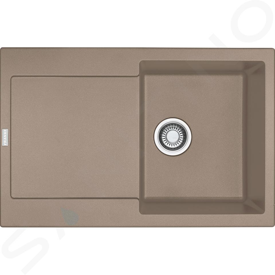 Franke Maris - Fregadero de fragranite MRG 611, 780x500 mm, cachemira 114.0494.644