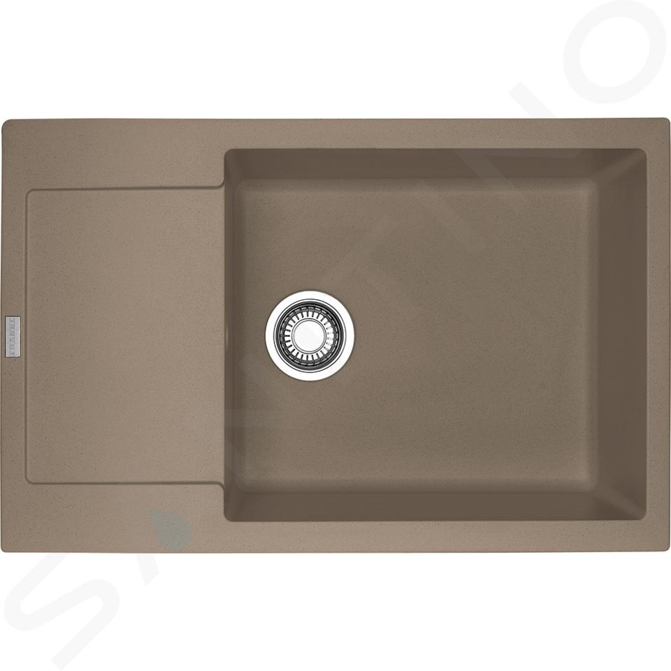 Franke Maris - Fragranit Spülbecken MRG 611-78 BB, 78x50 cm, Kaschmir 114.0494.646