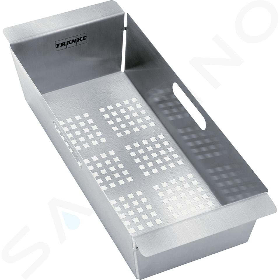 Franke Accessori - Vassoio, 150x325x80 mm, acciaio inox 112.0057.214