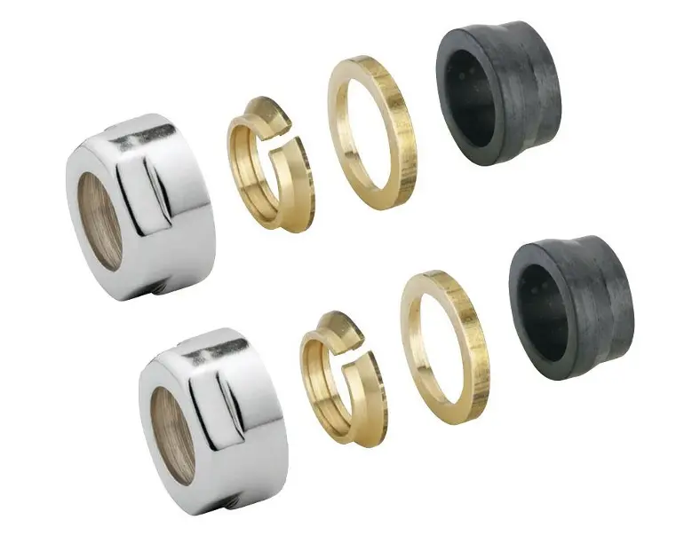 Sapho - Knelkoppeling voor Koper 15 mm, chroom CP6015