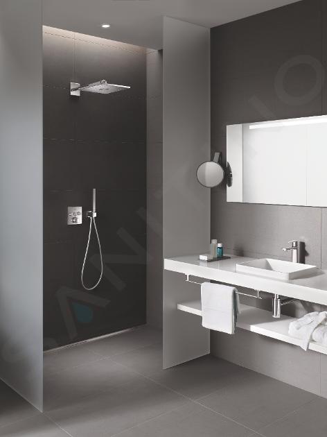 Grohe Grohtherm SmartControl Perfect - Conjunto de ducha con termostato  empotrado, 310 mm, cromo 34705000