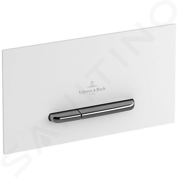 Villeroy & Boch ViConnect - Plaque de déclenchement E300- White Matt / Chrome Matt 922169N5