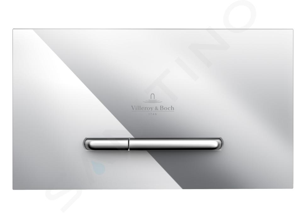 Villeroy & Boch ViConnect - Plaque de déclenchement E300- chrome 92218061